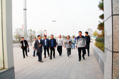 【鄭投產業園要聞】鄭州市產業發展工作領導小組蒞臨園區實地考察